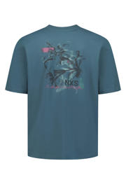 thumbnail: No Excess regular fit T-shirt - blauw