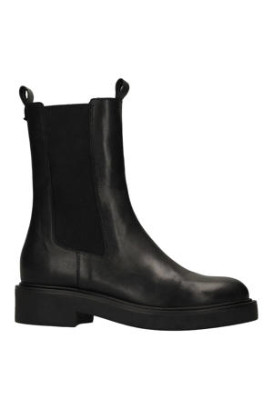 leren chelsea boots - zwart