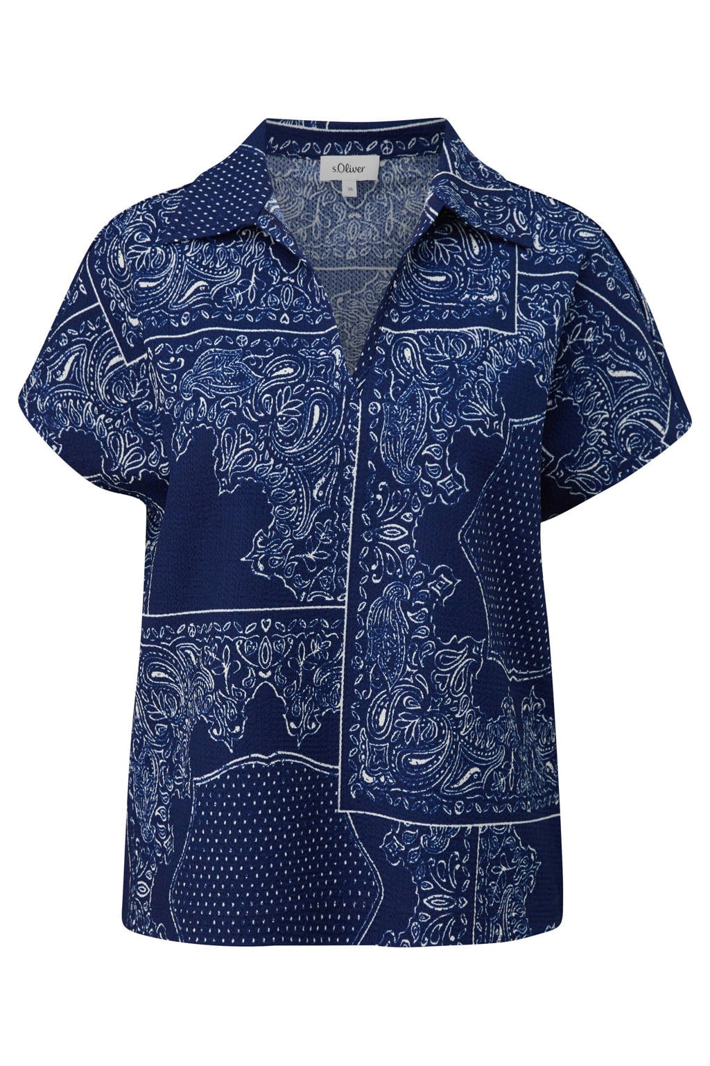 s.Oliver blouse - donkerblauw