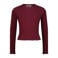 Raizzed aansluitende longsleeve - donkerrood