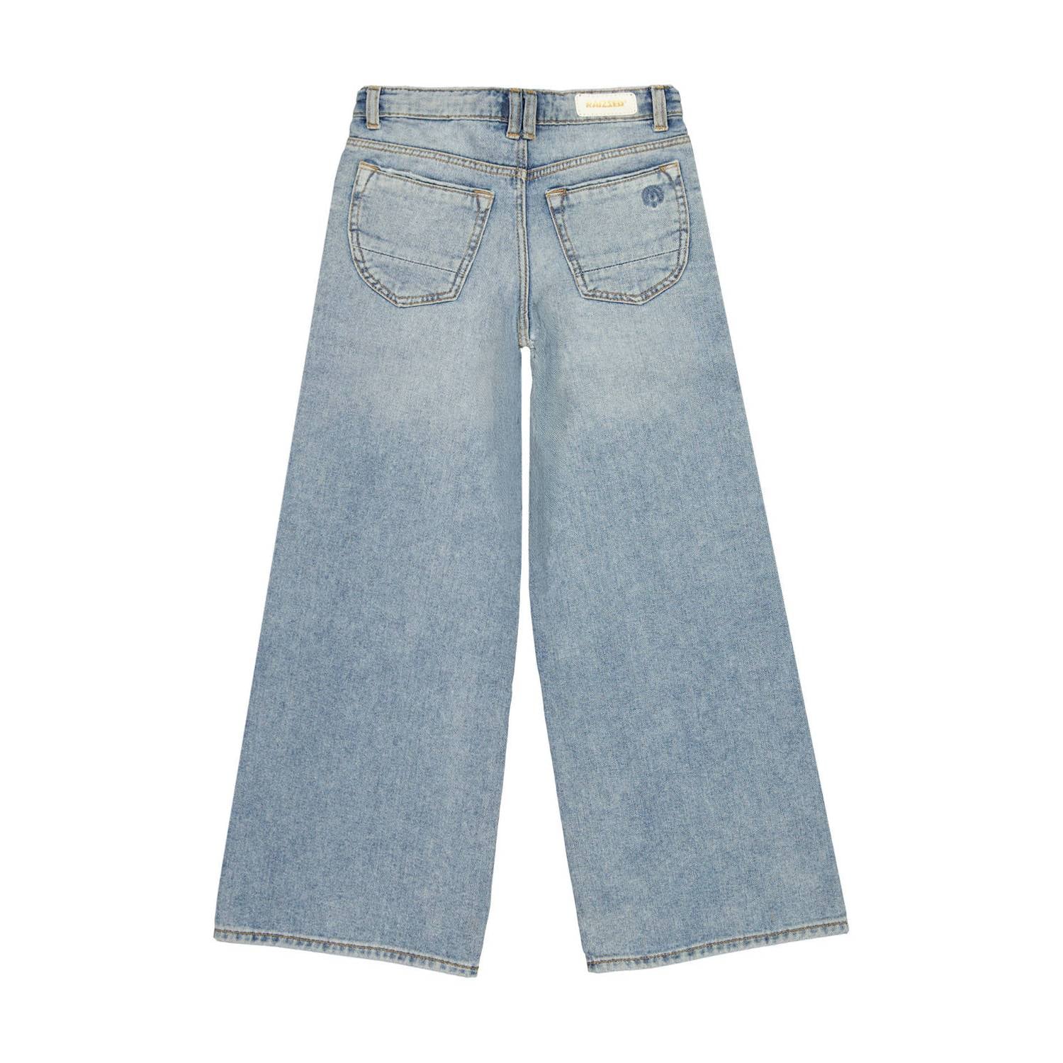 Raizzed Monaco baseline wide leg jeans light blue stone