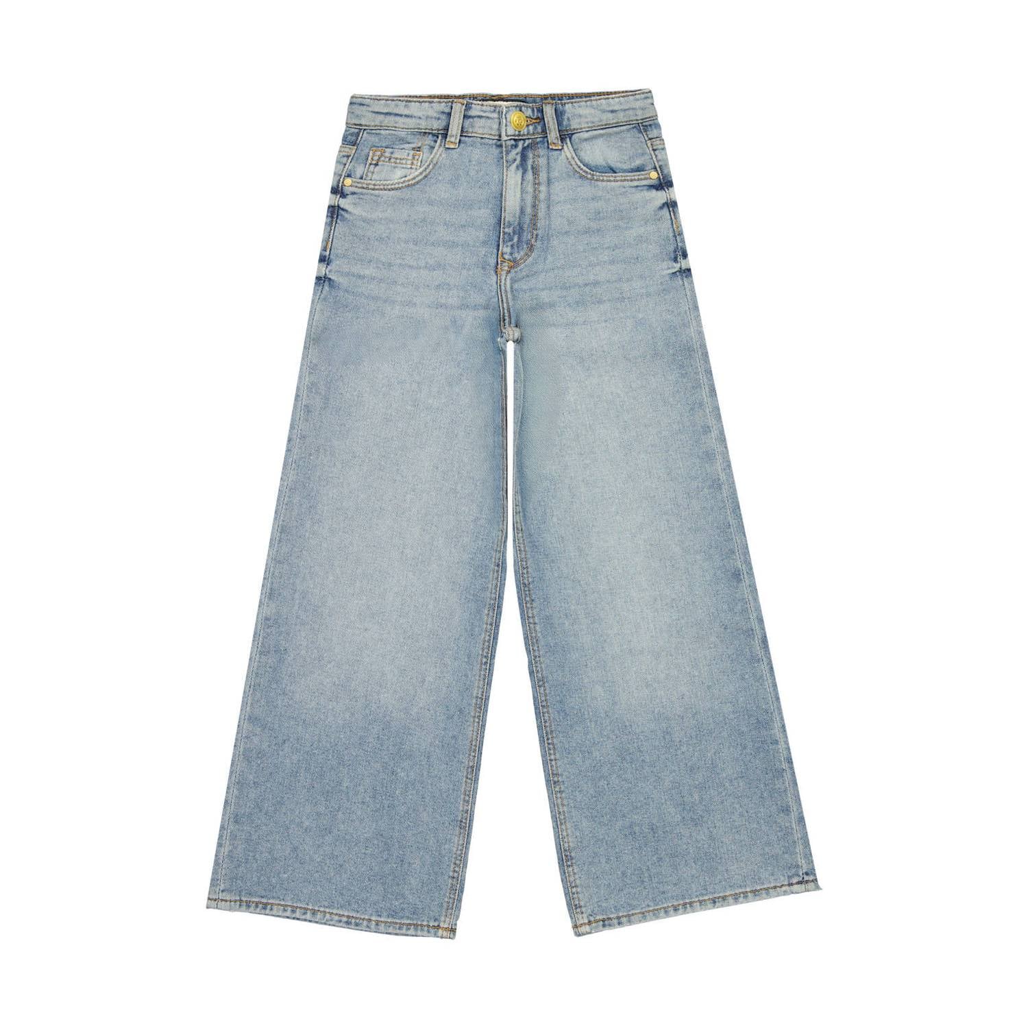 Raizzed Monaco baseline wide leg jeans light blue stone