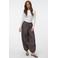 VERO MODA ballon casual broek met stippen - bruin