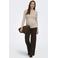 ONLY MATERNITY Olmmadison high waist wide leg zwangerschapsjeans - donkerbruin