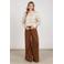 NUKUS gebloemde blouse met borduursels - ecru