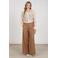 NUKUS blouse met print - beige