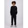 Raizzed rechtvallende longsleeve met backprint - zwart