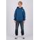 Raizzed oversized hoodie met backprint - blauw