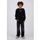 Raizzed rechtvallende sweater met logo - zwart