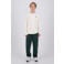 Raizzed boxy longsleeve met backprint - ivoor
