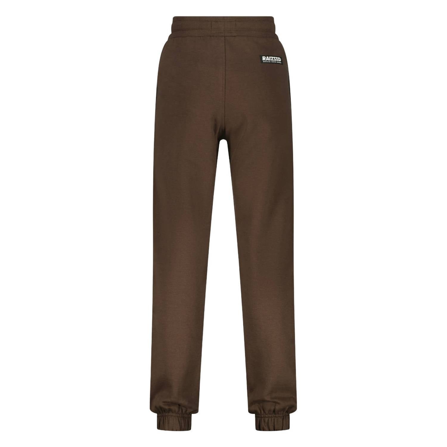 Raizzed regular fit joggingbroek bruin