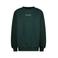 Raizzed oversized sweater met backprint - donkergroen