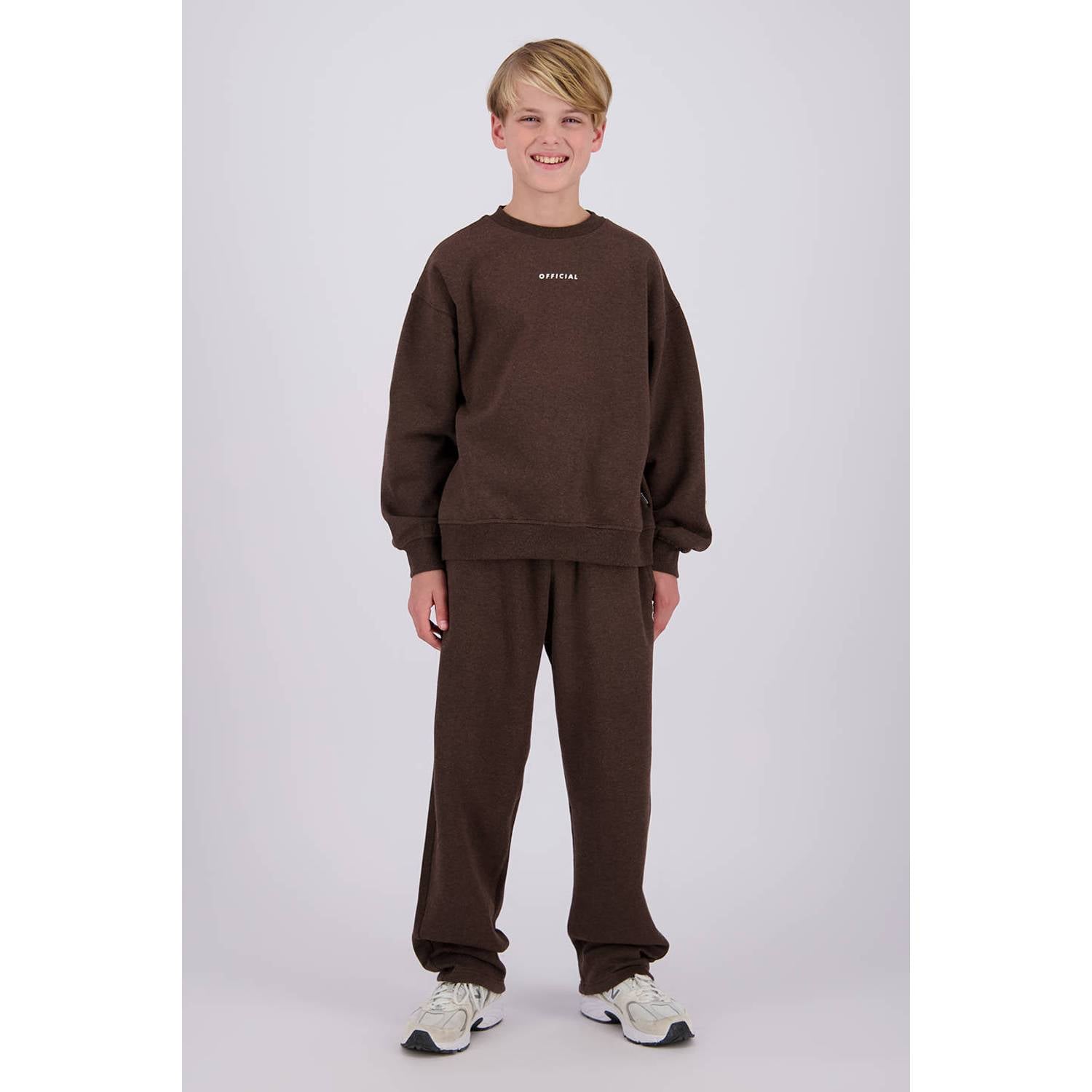 Raizzed regular fit joggingbroek bruin