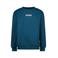 Raizzed rechtvallende sweater met logo - blauw