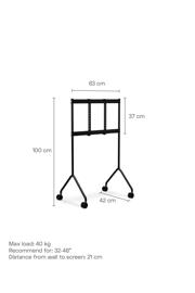 thumbnail: Pedestal tv standaard Moon Light