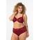 Zizzi maxislip Plus Size - donkerrood