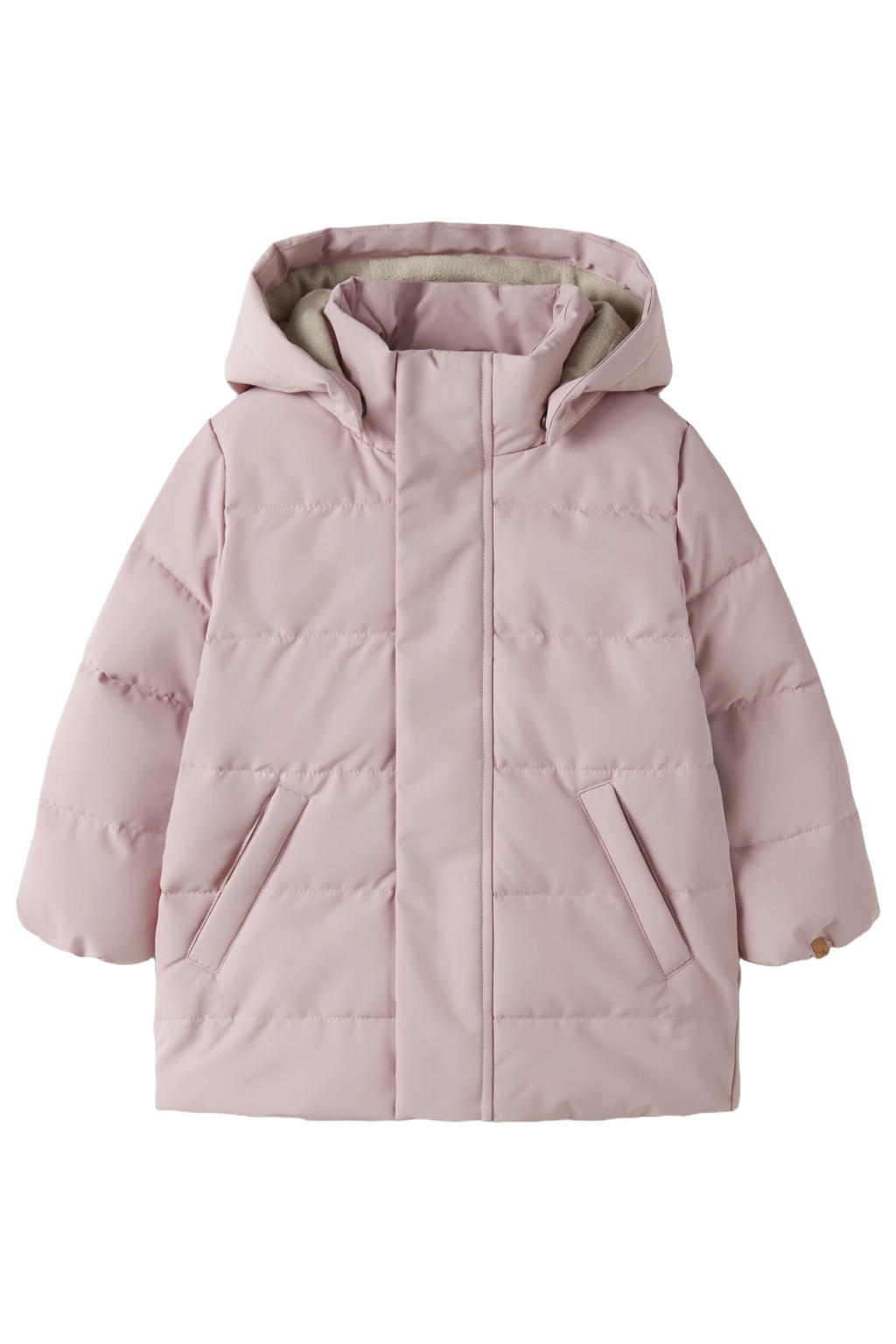 LIL' ATELIER MINI winterjas - lichtroze