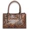 Bulaggi shopper met panterprint Leo Glossy bruin