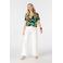 MS Mode recht T-shirt Plus Size - groen