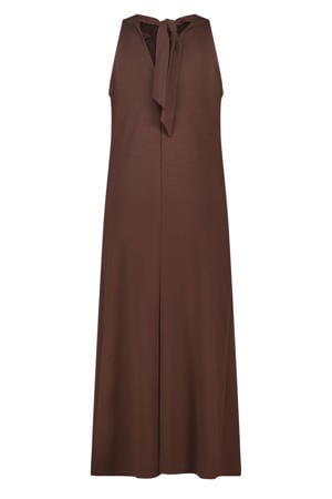 a-line maxi jurk Plus Size - donkerbruin
