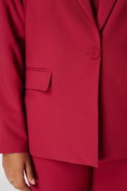 thumbnail: MS Mode regular fit blazer Plus Size - rood