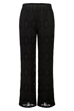 wide leg broek Plus Size - zwart