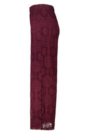 thumbnail: MS Mode wide leg broek Plus Size - donkerrood
