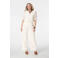 MS Mode wide leg gehaakte broek Plus Size - ecru