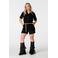 MS Mode wide leg playsuit met ceintuur Plus Size - zwart