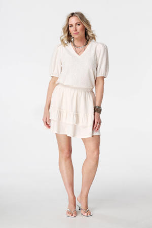 a-line skort Plus Size - ecru