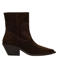 Sacha western suède cowboy boots - bruin