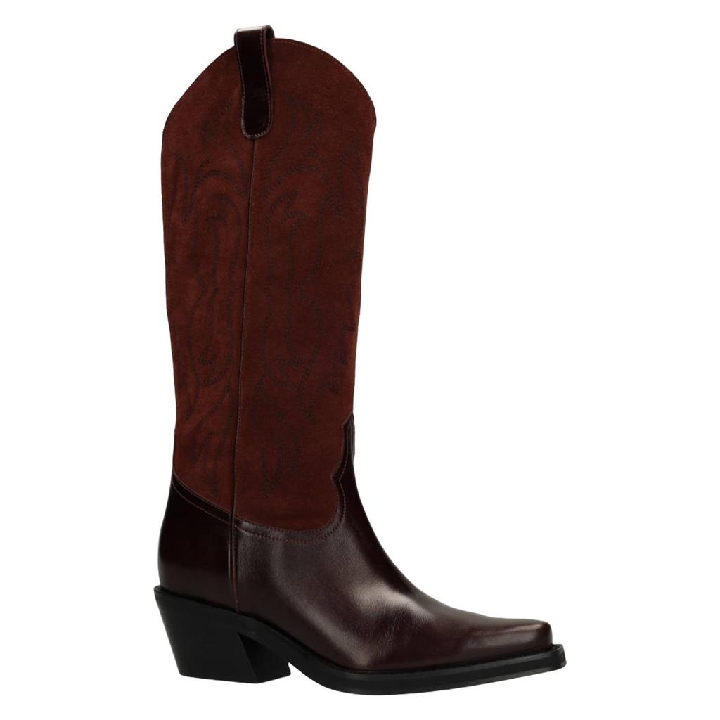 Bordeaux dames Sacha western leren cowboylaarzen -
