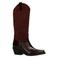Sacha western leren cowboylaarzen - bordeaux