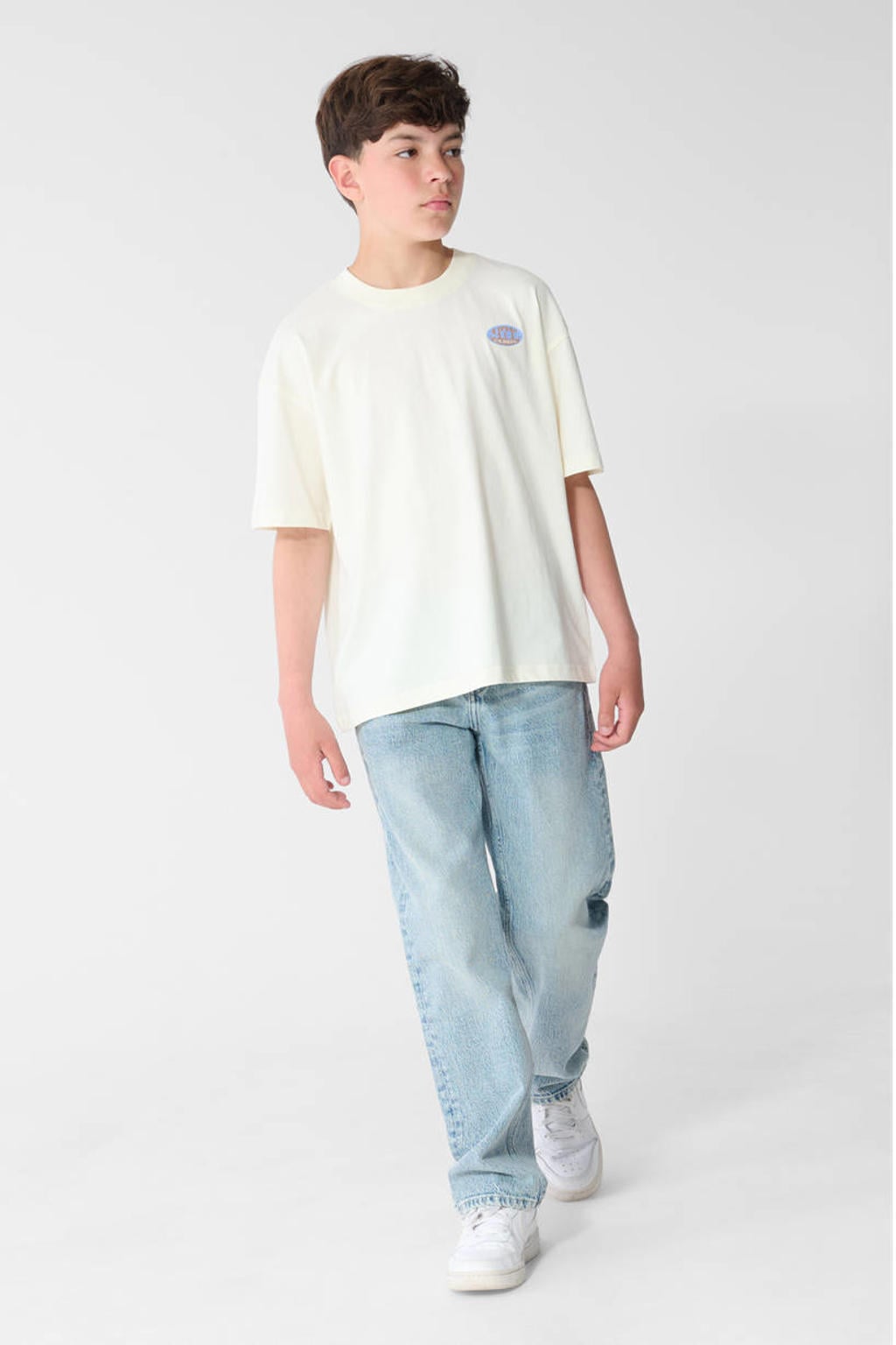 Shoeby T-shirt met backprint - ecru