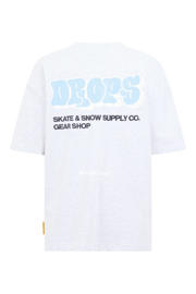 thumbnail: Shoeby T-shirt met backprint - lichtgrijs