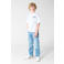 Shoeby T-shirt met backprint - lichtgrijs