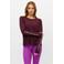 Rohnisch sportshirt met lange mouwen - donkerrood