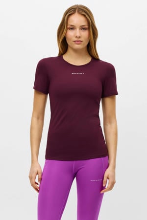 sporttop - donkerrood