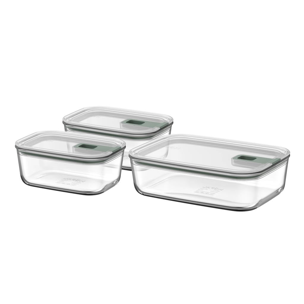 Mepal EasyClip bewaardoos (3-delig) (2x 700 + 1500 ml) glas