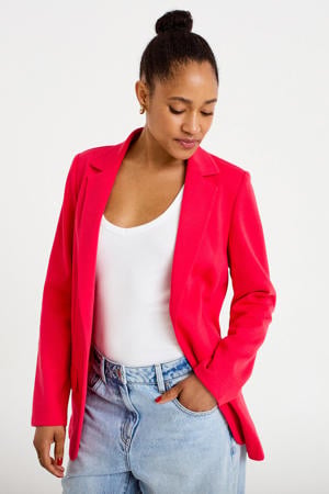 getailleerde blazer - rood