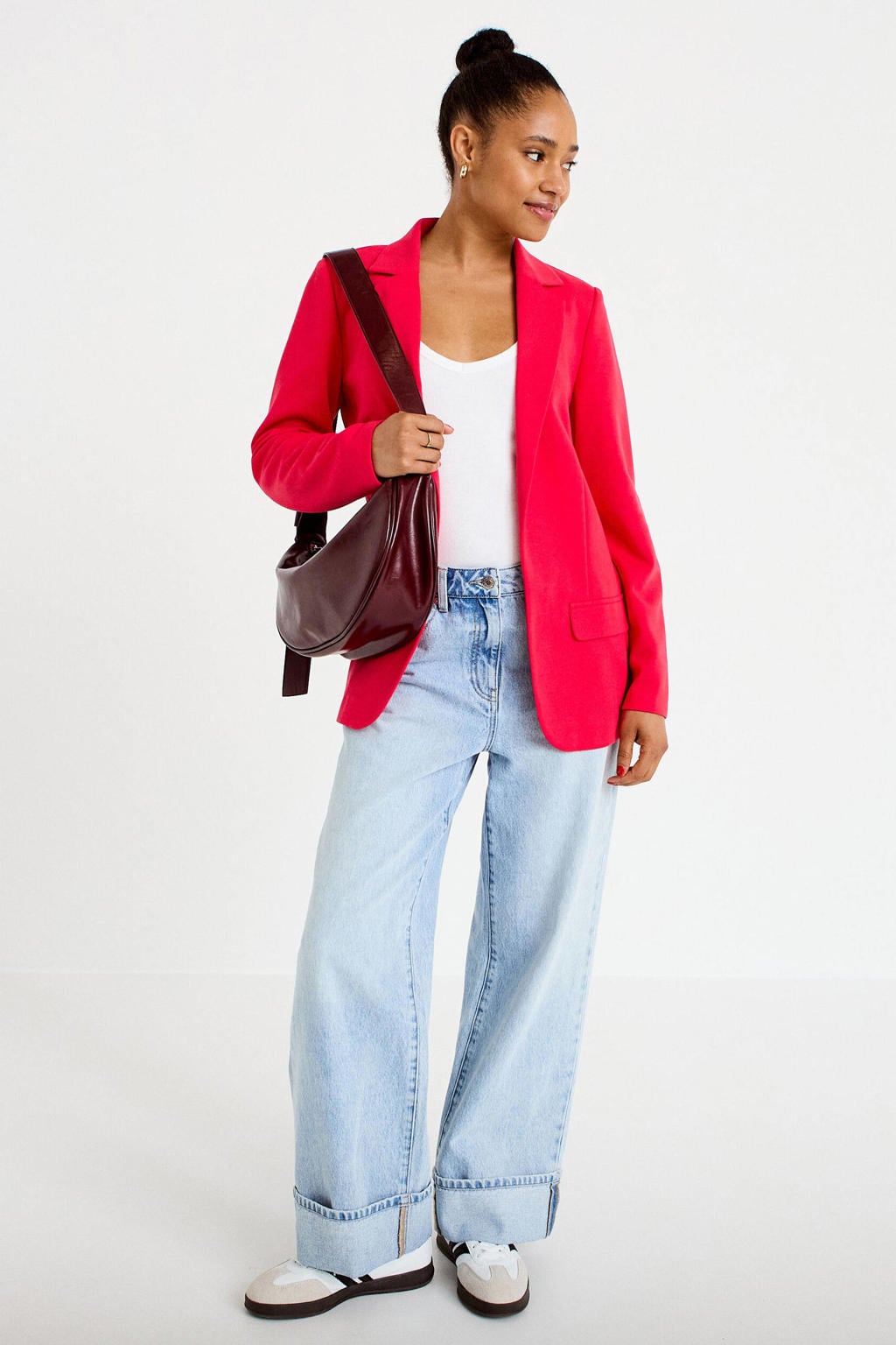 Cache Cache getailleerde blazer - rood