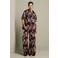 LOLALIZA blouse met borduursels en print - bruin