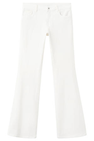 flared jeans - wit