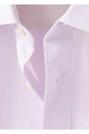 thumbnail: Mango Man linnen regular fit overhemd - pastelroze