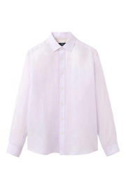 thumbnail: Mango Man linnen regular fit overhemd - pastelroze