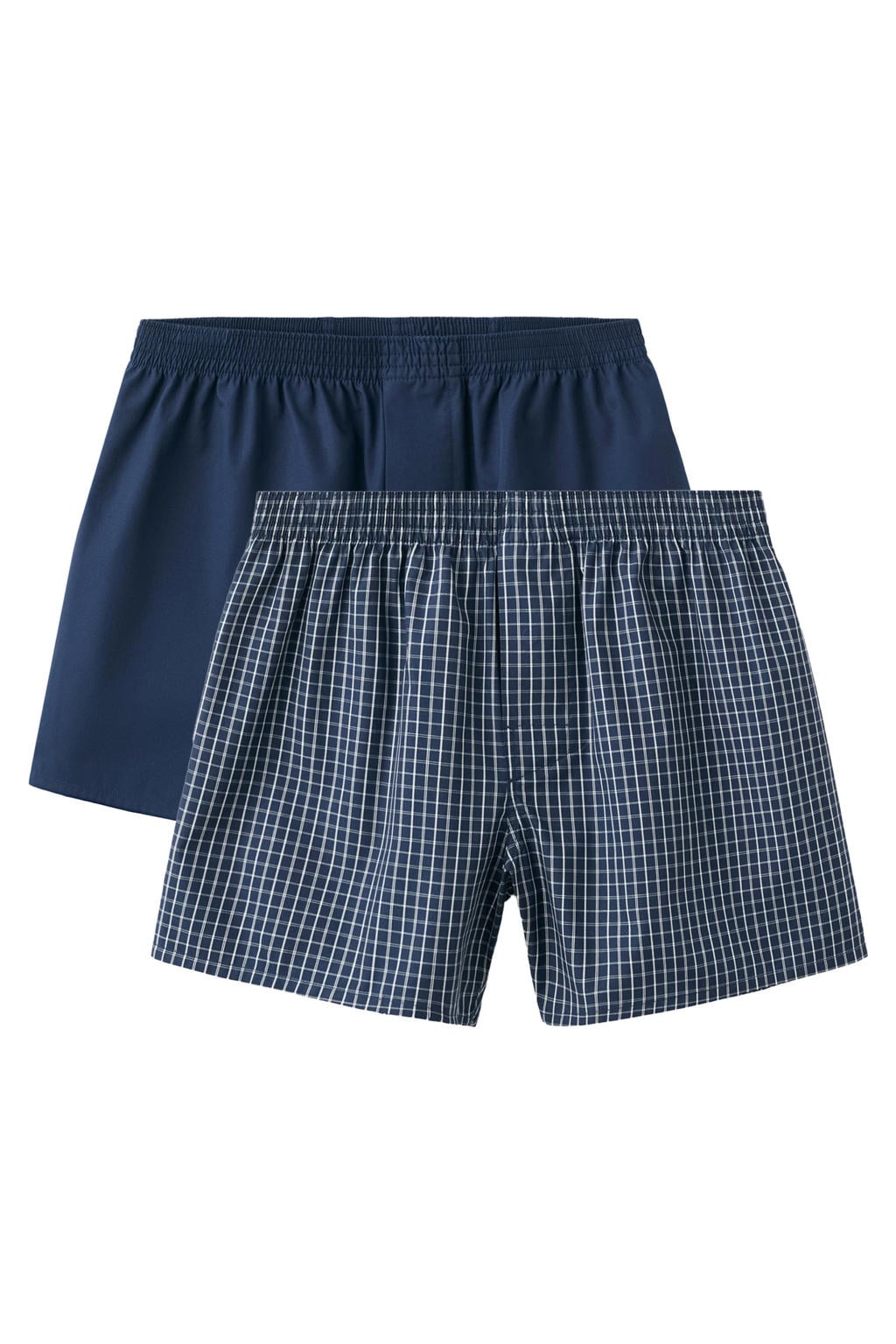 Mango Man wijde boxershorts - donkerblauw (set van 2)