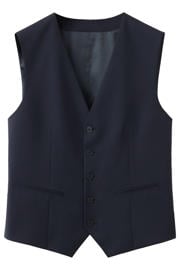 thumbnail: Mango Man wollen gilet - donkerblauw