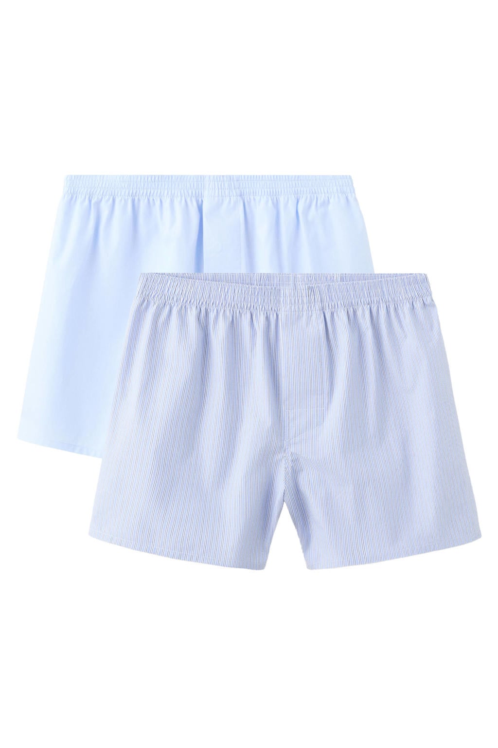 Mango Man wijde boxershorts - lichtblauw (set van 2)
