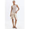 Mango geruite mini jurk - beige