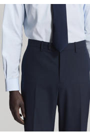 thumbnail: Mango Man slim fit pantalon - donkerblauw